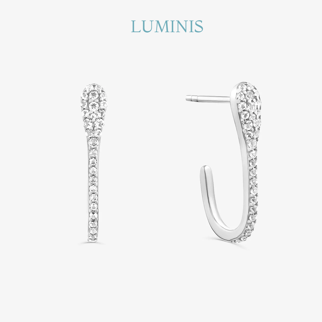 Boucles d'oreilles Goutte en Argent 925