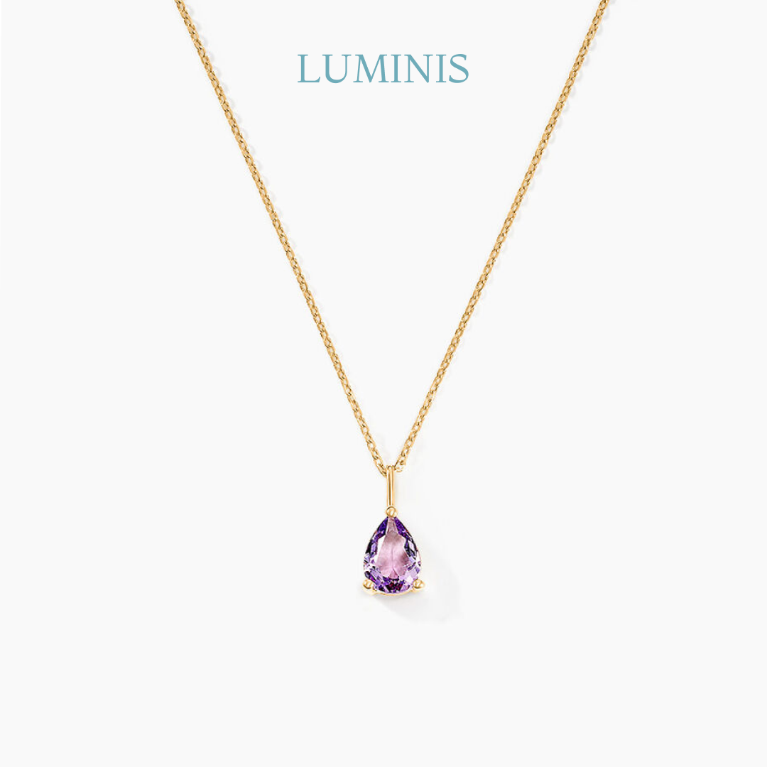 Collier Améthyste en Or 18k