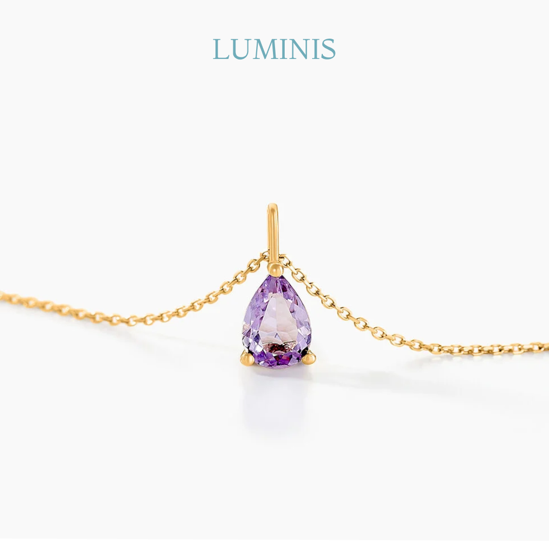 Collier Améthyste en Or 18k