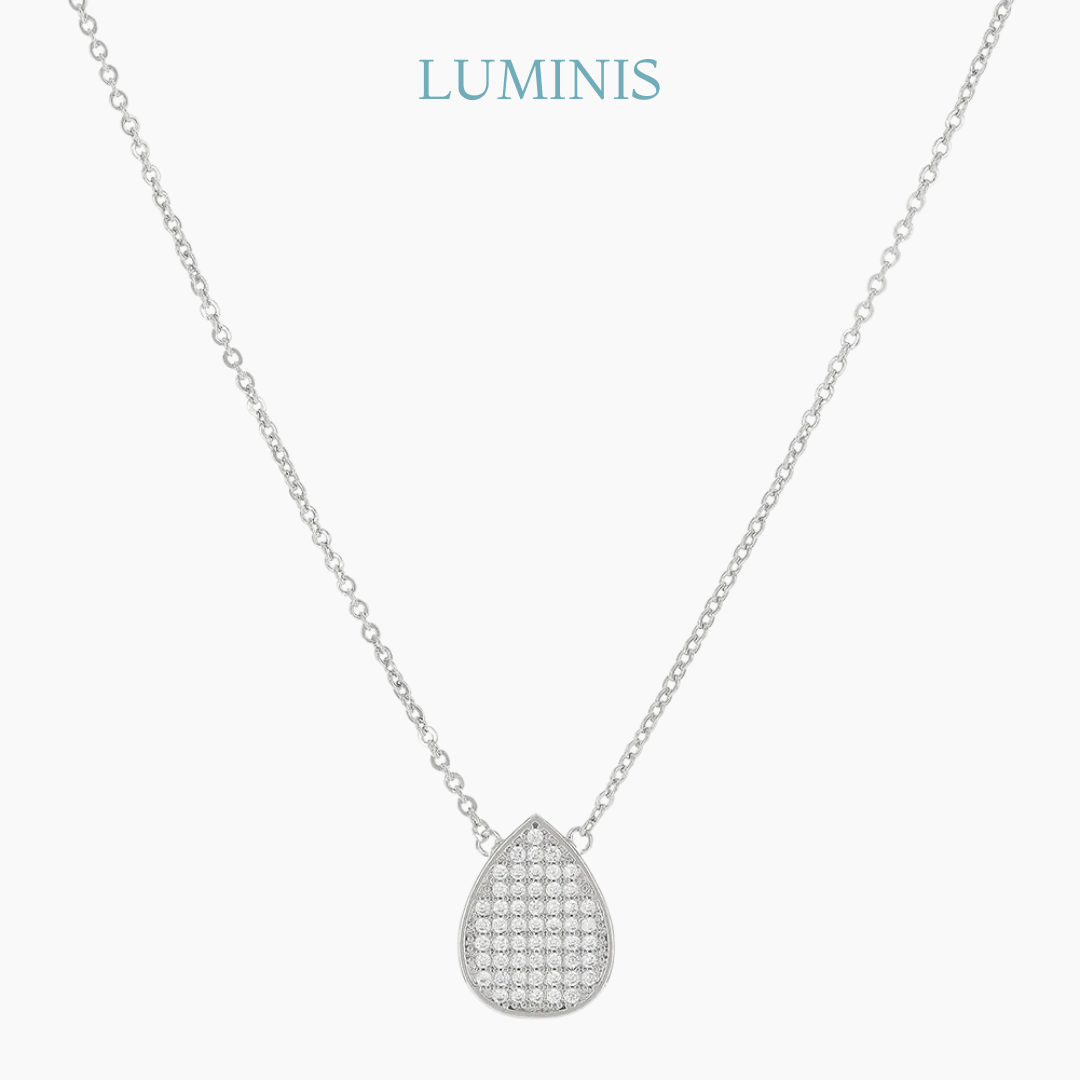 Collier avec Goutte en Argent