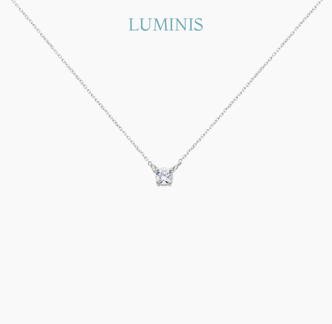 Collier en Argent 925 avec Zircone Cubique