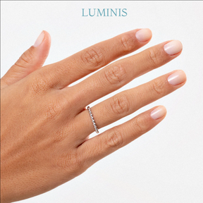 Bague à petites boules en Argent 925