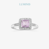 Bague avec Améthyste en Argent 925