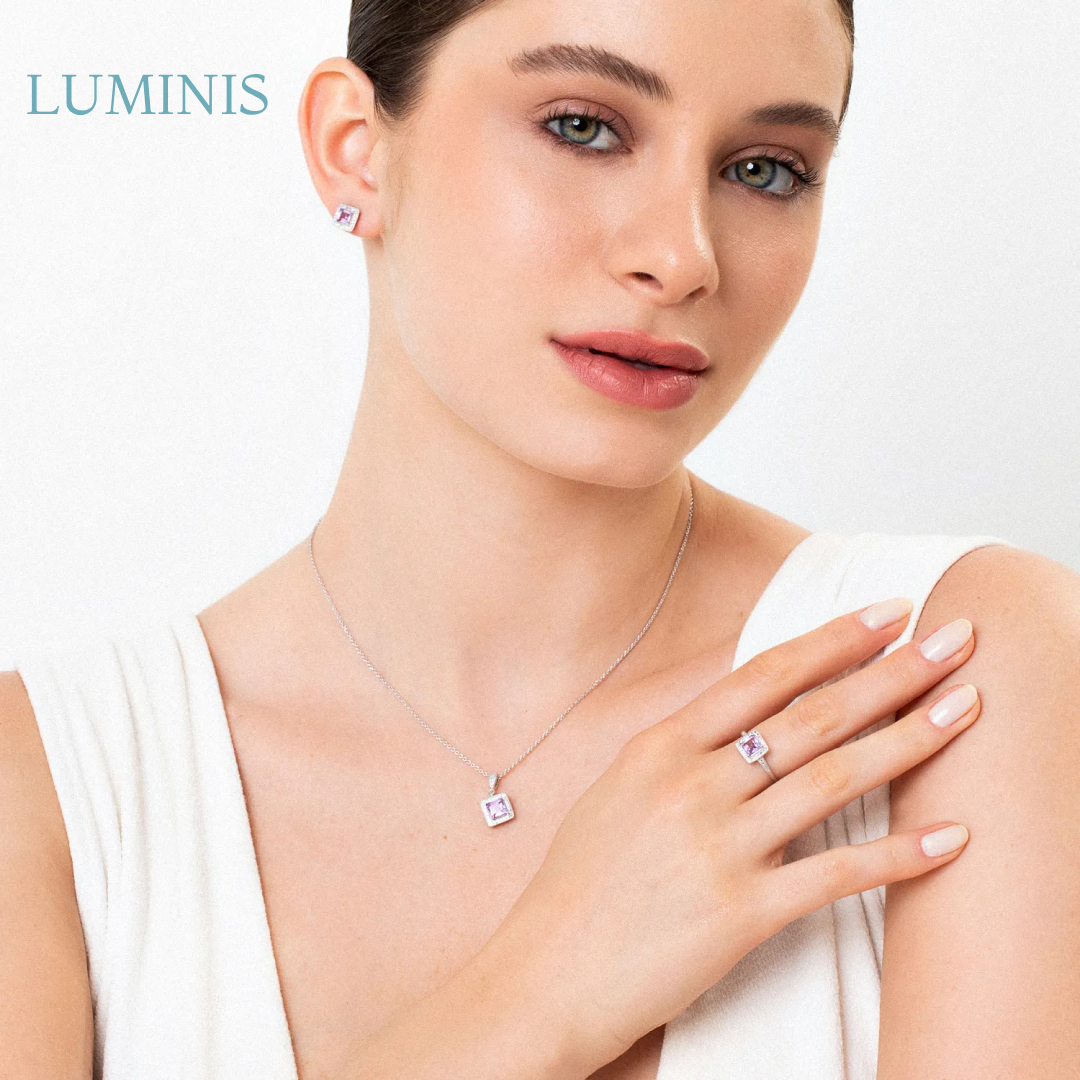 Bague avec Améthyste en Argent 925