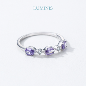 Bague Trio Sertie en Argent 925