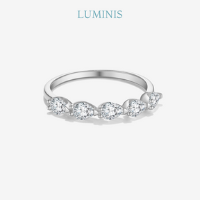 Bague en Argent 925 avec Zircone de Luxe