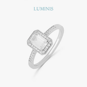 Bague avec Saphir en Argent 925