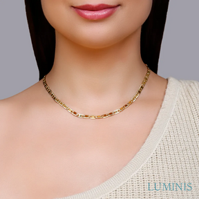 Collier Travaillé en Or Jaune