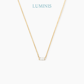 Collier en Zircone Cubique en Or Jaune