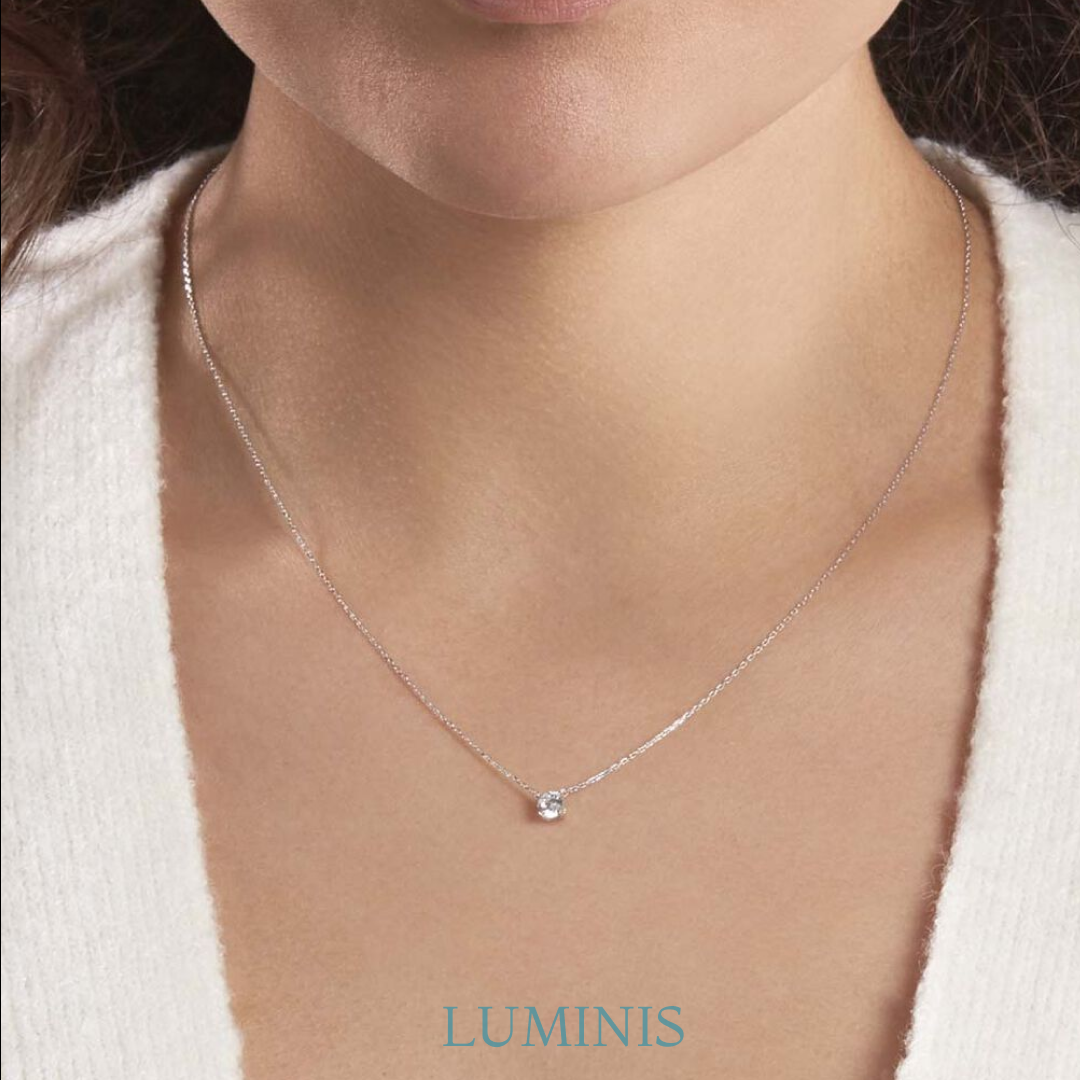 Collier en Argent 925 avec Zircone Cubique