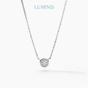 Collier en Argent 925 avec Zircone de Luxe