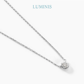 Collier en Argent 925 avec Zircone de Luxe