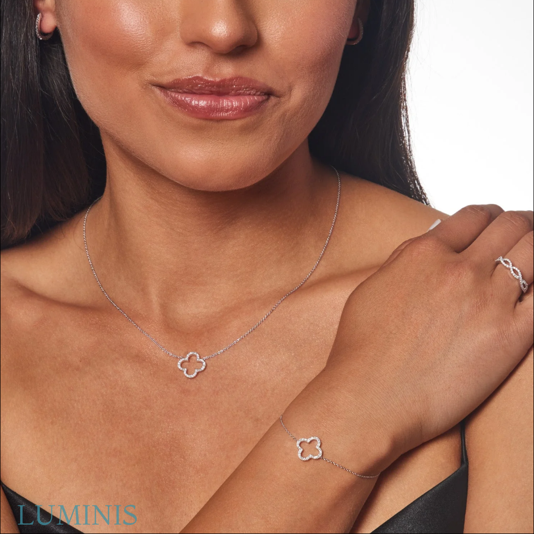 Bracelet Floral en Argent 925 Luxe