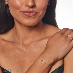 Bracelet Floral en Argent 925 Luxe